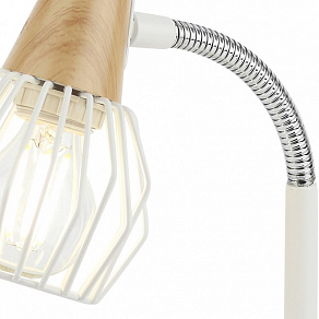 Настольная лампа офисная Rivoli Naturale T1 WT Б0038095