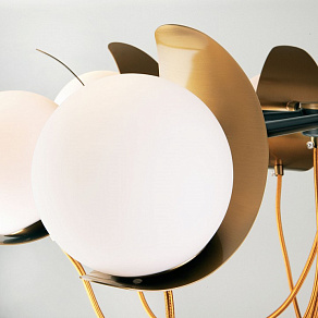 Люстра на штанге Eurosvet Amato 70110/8 черный