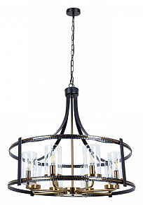 Подвесная люстра Arte Lamp Avior A7011SP-8BK