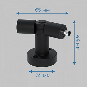 Соединитель угловой L-образный для модульных светильников Imex Thin &amp; Smart IL.0060.4001-BK