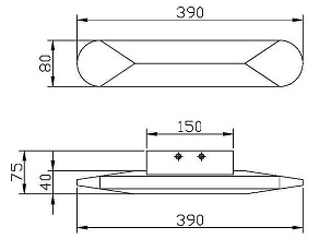 Накладной светильник Maytoni Motion MOD276WL-L8B3K