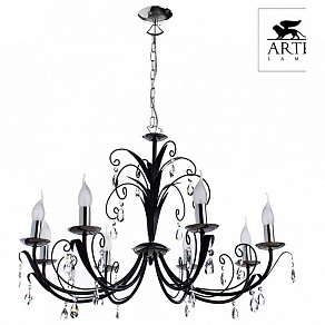 Подвесная люстра Arte Lamp Romana A1742LM-8BK