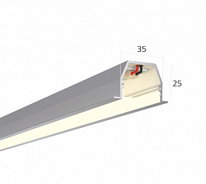 Встраиваемый светильник 6063 LINE 3525 IN 0412443