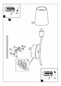 Бра Eglo Noventa 94752