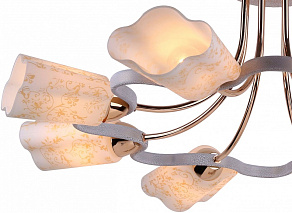 Потолочная люстра Arte Lamp Romola A8182PL-8WG