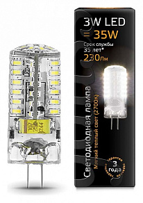 Лампа светодиодная Gauss 2077 G4 3Вт 2700K 207707103