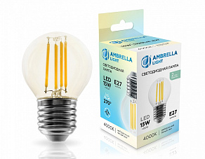 Лампа светодиодная Ambrella Light G45 451524