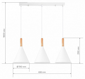 Подвесной светильник EVOLUCE Arket SLE1255-503-03