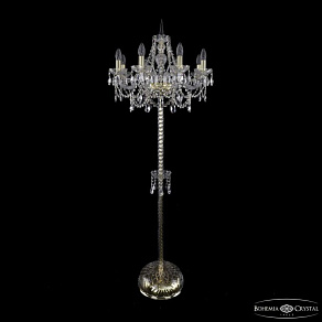 Торшер Bohemia Ivele Crystal 1411 1411T2/8/195-165 G