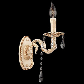 Бра Eurosvet 3139 3139/1 бежевый/прозрачный хрусталь Strotskis