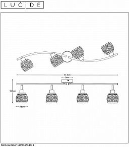 Спот Lucide Tahar 46904/04/31