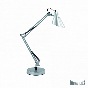 Настольная лампа офисная Ideal Lux Sally SALLY TL1 ARGENTO