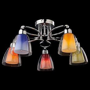 Люстра на штанге Eurosvet 30068 30068/5 хром