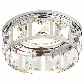 Встраиваемый светильник Ambrella Crystal K101 K101 CL/CH