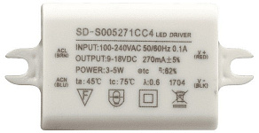 Накладной светильник DesignLed Tip GW-8211-12-BL-WW