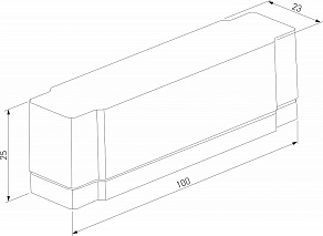 Плата декоративная для трека Elektrostandard Flat Magnetic a063735