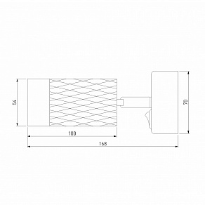 Бра Eurosvet Mizar 20088/1 белый/серебро