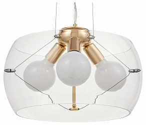 Подвесной светильник LUMINA DECO Globo LDP 6018-400 PR+F.GD