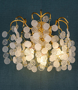 Накладной светильник iLamp Savage W7004-3 GD