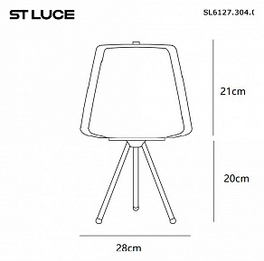 Настольная лампа декоративная ST-Luce Pandora SL6127.304.01