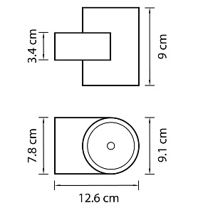 Накладной светильник Lightstar Paro LED 361674