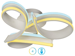 Накладной светильник Ambrella Double 5 FL125