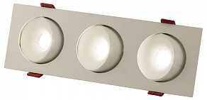 Встраиваемый светильник AM-Group AM480 AM480-3 WH+WH 23,1W