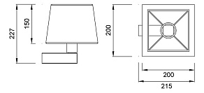 Бра Mantra Bahia 5236+5239
