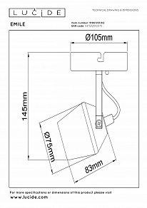 Спот Lucide Emile 2767/12/31