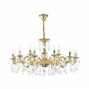 Подвесная люстра Maytoni Monica DIA883-PL-18-G