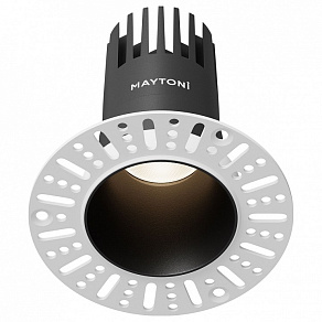 Встраиваемый светильник Maytoni Dip DL120-10W-4K-TRS-B