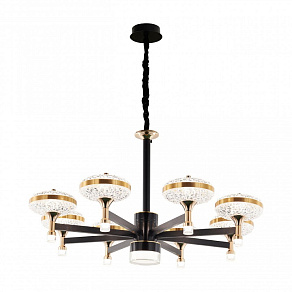 Подвесная люстра Arte Milano Ferrara-72069 273059/8 BK/GD
