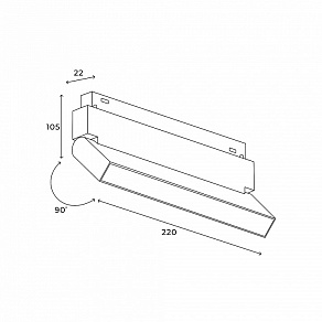 Накладной светильник Hesby Lighting ElDeko HSBL_0082