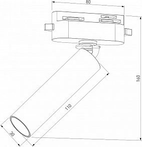 Светильник на штанге Elektrostandard Pika a065268