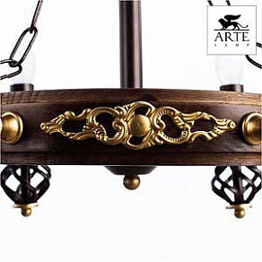 Подвесная люстра Arte Lamp Cartwheel A4550LM-6CK