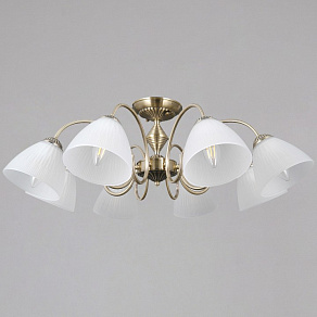 Люстра на штанге ILLUMICO  IL0897-8CSQ-26 AB ELITE