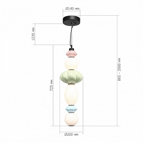 Подвесной светильник ST-Luce FLORENTINI SL6134.433.01