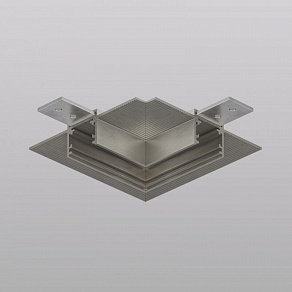 Соединитель угловой L-образный для треков встраиваемых Denkirs SHINE HIDE TR5705-DN