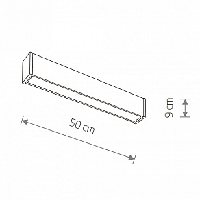 Накладной светильник Nowodvorski Outline Led S 11360