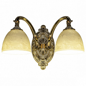 Бра Bohemia Ivele Crystal 7209 7209B10/2/175 GW P1 D Rose