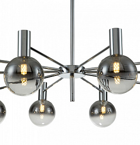 Люстра на штанге Indigo Collana 13015/10R Chrome