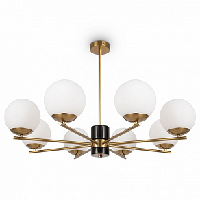 Люстра на штанге Freya Marble FR5230PL-08BS