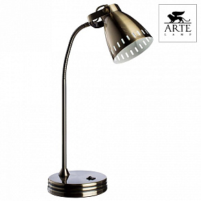 Настольная лампа офисная Arte Lamp Luned A2214LT-1AB