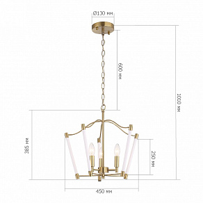 Подвесная люстра ST-Luce BRASS SL1406.303.03
