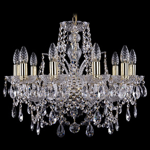 Подвесная люстра Bohemia Ivele Crystal 1411 1411/10/195/G