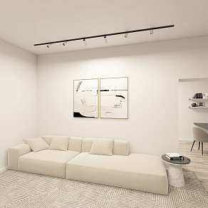 Светильник на штанге Denkirs Scope DK6060-BW+BK