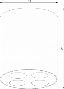 Накладной светильник Elektrostandard Points a067484