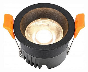 Встраиваемый светильник iLedex Mars 107-7W-D64-3000K-24DG-BK