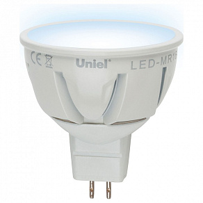 Лампа светодиодная Uniel Palazzo GU5.3 5Вт 4500K LEDMR165WNWGU5.3FRPLP01WH