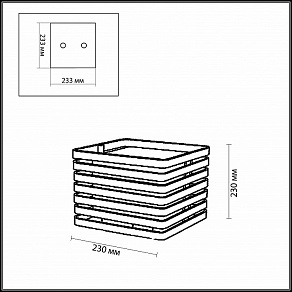 Настольная лампа декоративная Odeon Light Kote 2198/1T